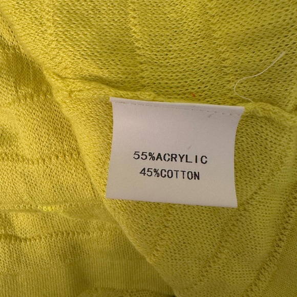 New! SET! QUEEN OF SPARKLES Neon Green Clover Pailette Knit Top & Skirt - Picture 9 of 9